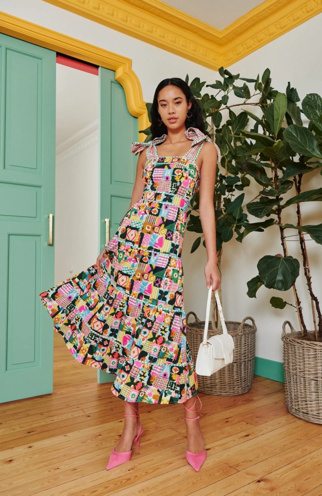 Dresses | Celia B Arafura Dress Multi