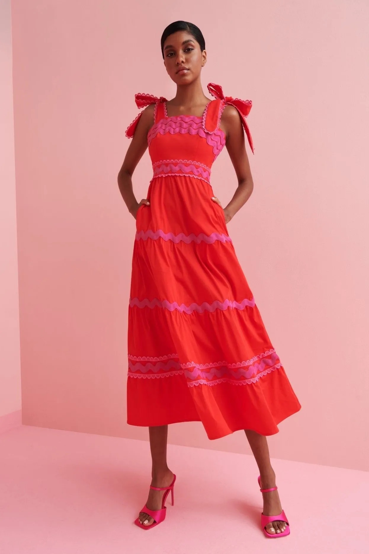 Dresses | Celia B Jade Dress Red