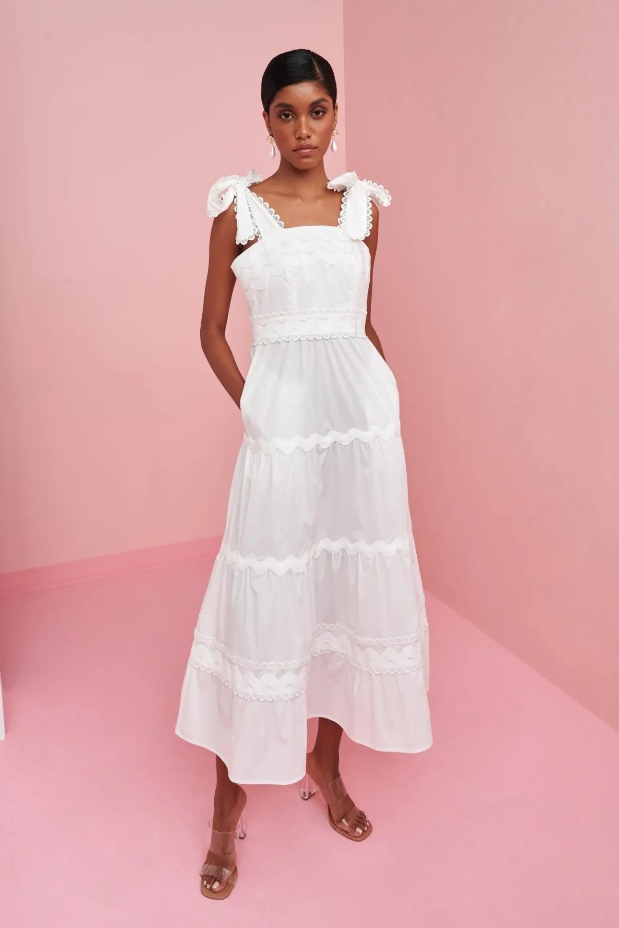 Dresses | Celia B Jade Dress White