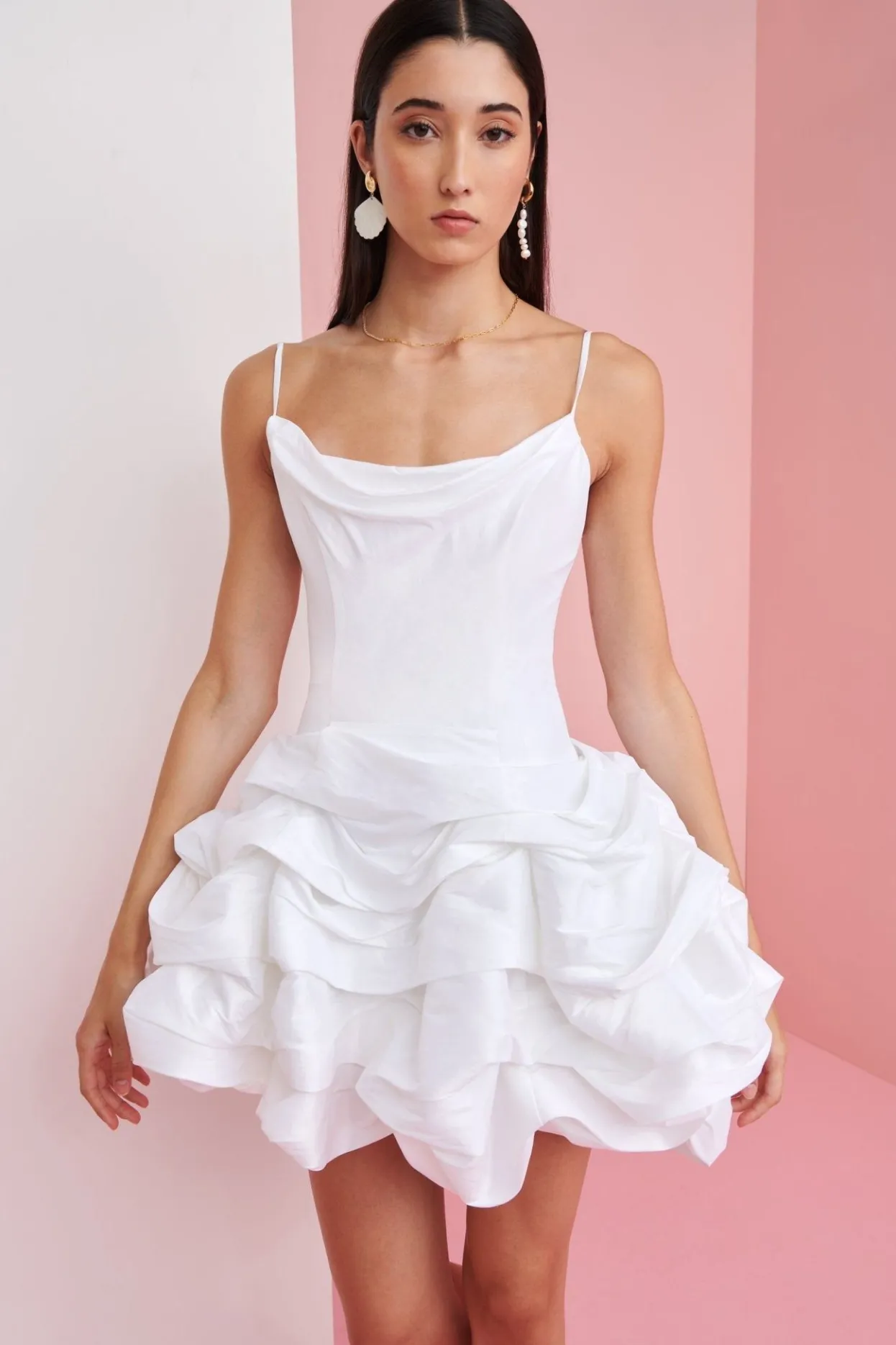 Dresses | Celia B Serenity Dress Neon White