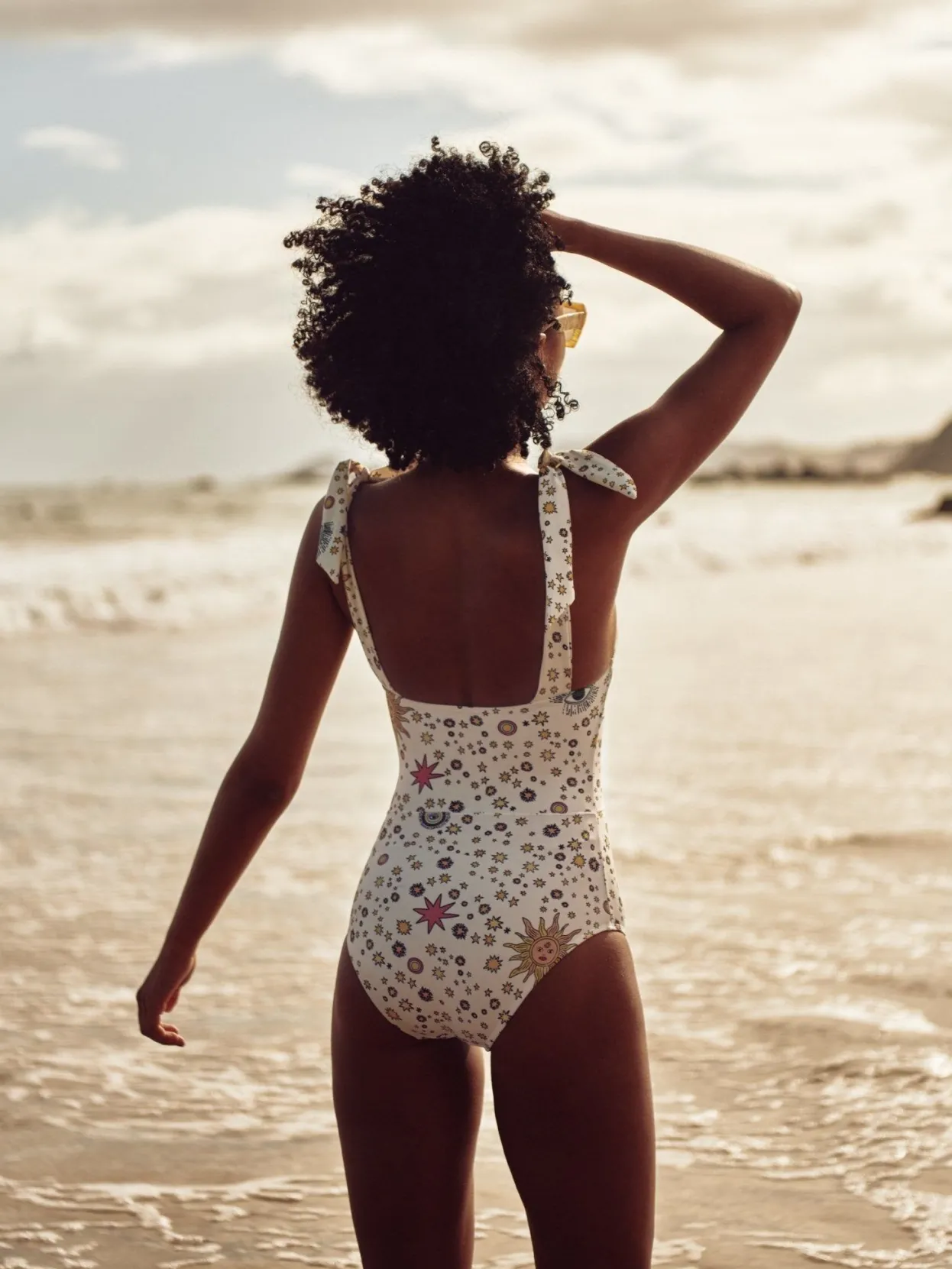 Swimwear | Celia B Starry Night Bathing Suit-White