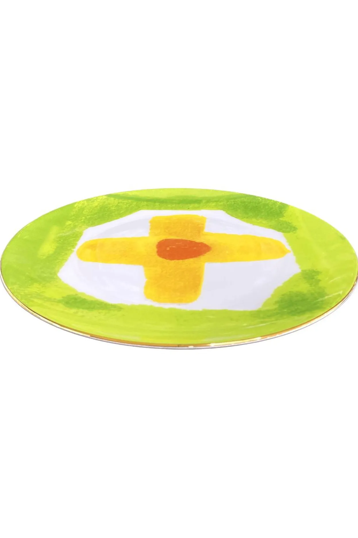 Homeware | Celia B Yelow Iris Plate Set Of Two